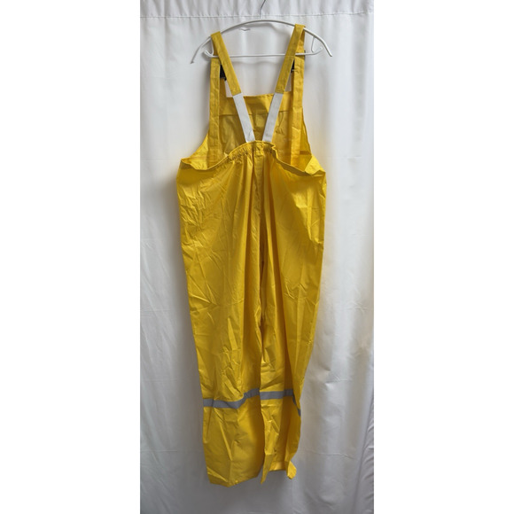 Premium Men's Polyester Rainsuit Bib 2XL HD44339 Adjustable Should Straps - Picture 3 of 8